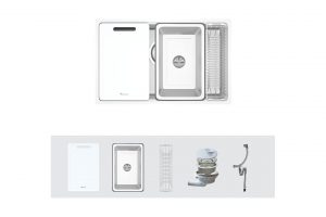 Chậu rửa bát Konox Tari 7648SM