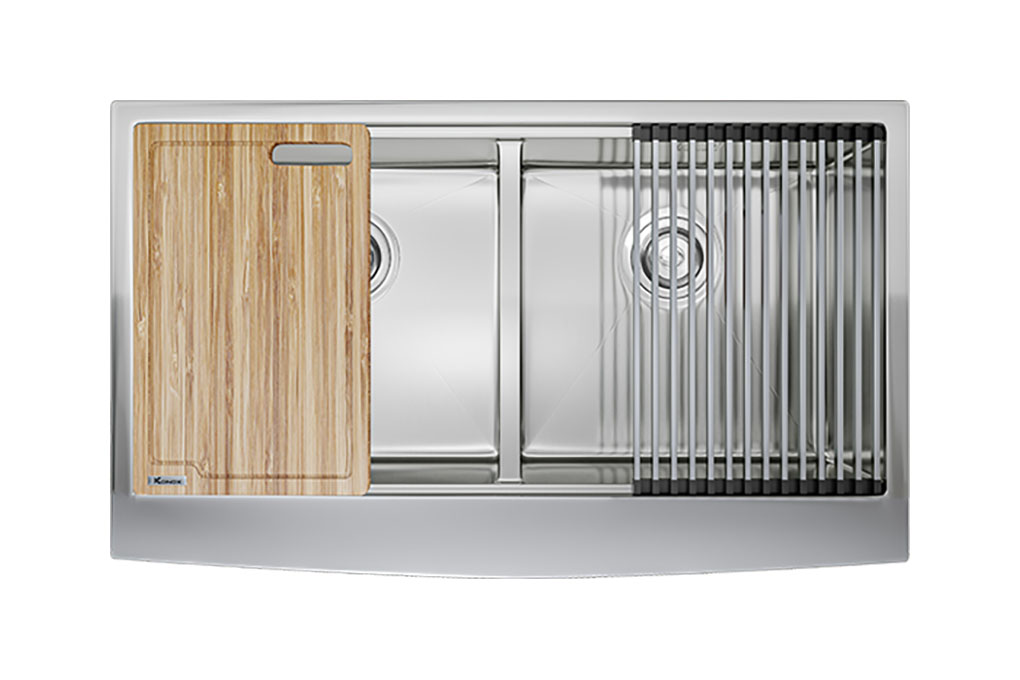 Chậu rửa Konox KN8751DA Curve