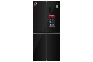 Tủ lạnh Sharp Inverter Multi Door 421 lít SJ-FXP510VG-BK