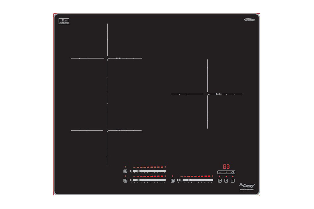 Bếp từ 3 vùng nấu Canzy CZ 656HNT