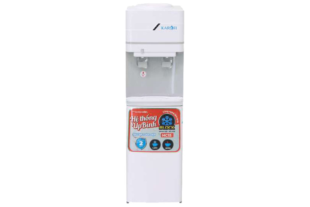 Cây nước nóng lạnh úp bình Karofi HC15