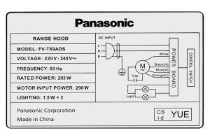 Máy hút mùi áp tường Panasonic FV-TX9ADSYUE