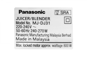 Máy xay ép đa năng Panasonic MJ-DJ31SRA