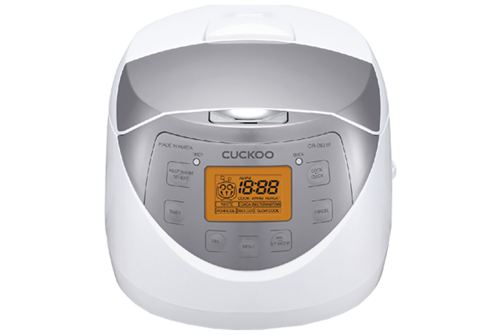 Nồi cơm điện tử Cuckoo 1 lít CR 0631F/WHSIVNCV