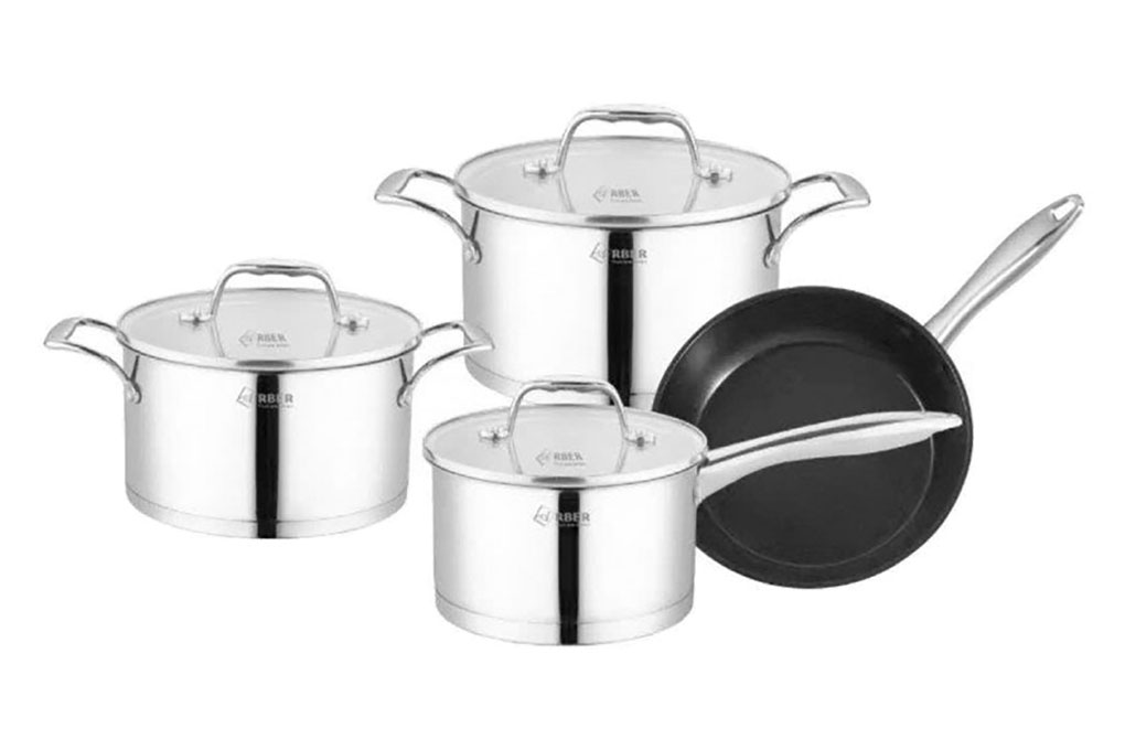 Bộ nồi inox 3 đáy Arber AN 04B