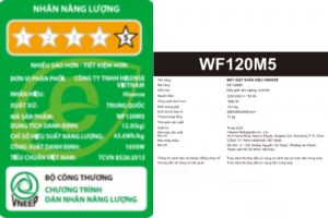 Máy giặt Hisense Inverter 12 kg WF120M5