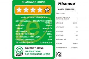 Tủ lạnh Hisense Inverter 205 lít RT201N3ES